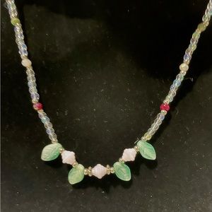 Handmade necklace.